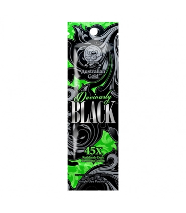 Lotion de bronzage impitoyable force 45 - Deviously Black 15ml ***