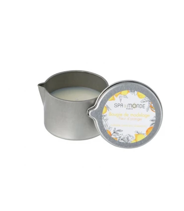 Bougie de modelage fleur d'oranger 35g