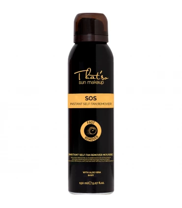 SOS Mousse démaquillante spéciale autobronzant 150ml