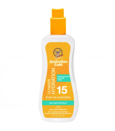 Gel en spray sans agents bronzants SPF30 237ml