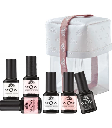 Set vernis Wow Hybrid Gel Polish au naturel