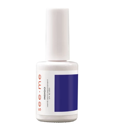 Vernis semi-permanent SEEME teintes bleues~violettes