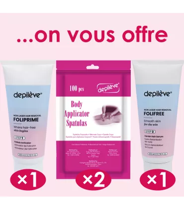 Pack indispensable cire sans bande • Dépilève