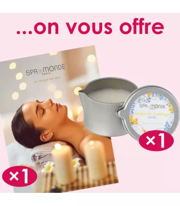 Offre bougies Noël 2024 cabine et revente • Spa du Monde