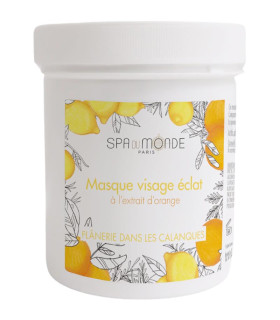 Masque visage éclat • Spa du Monde