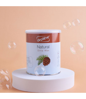 Cire naturelle avec bandes - 800g