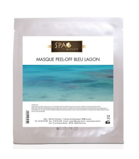 3 lots de 10 masques peel-off bleu lagon - Spa du monde