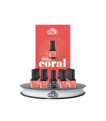 Présentoir couleur wow de " Living Coral " - LCN