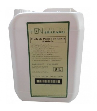 Huile de pépin de raisin raffinée (2 x 5L)