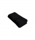 Serviette microfibre noire - 50x90