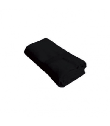 Serviette microfibre noire - 50x90