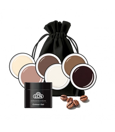 Mains et Pieds - SET COLOUR GEL COFFEE - LCN