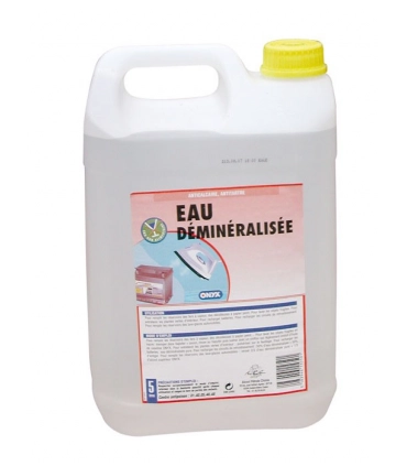 Eau déminéralisée