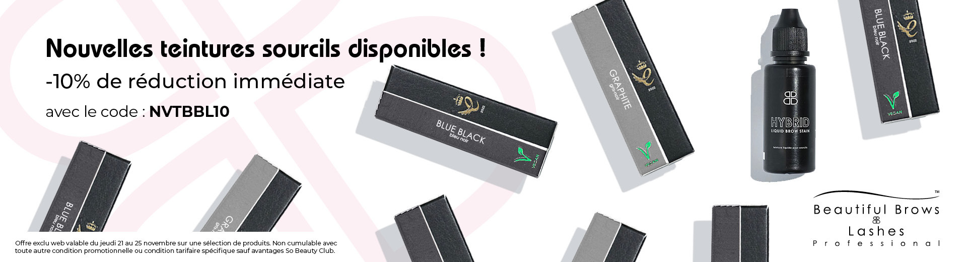 -10% sur les Nouvelles teintes hybrides